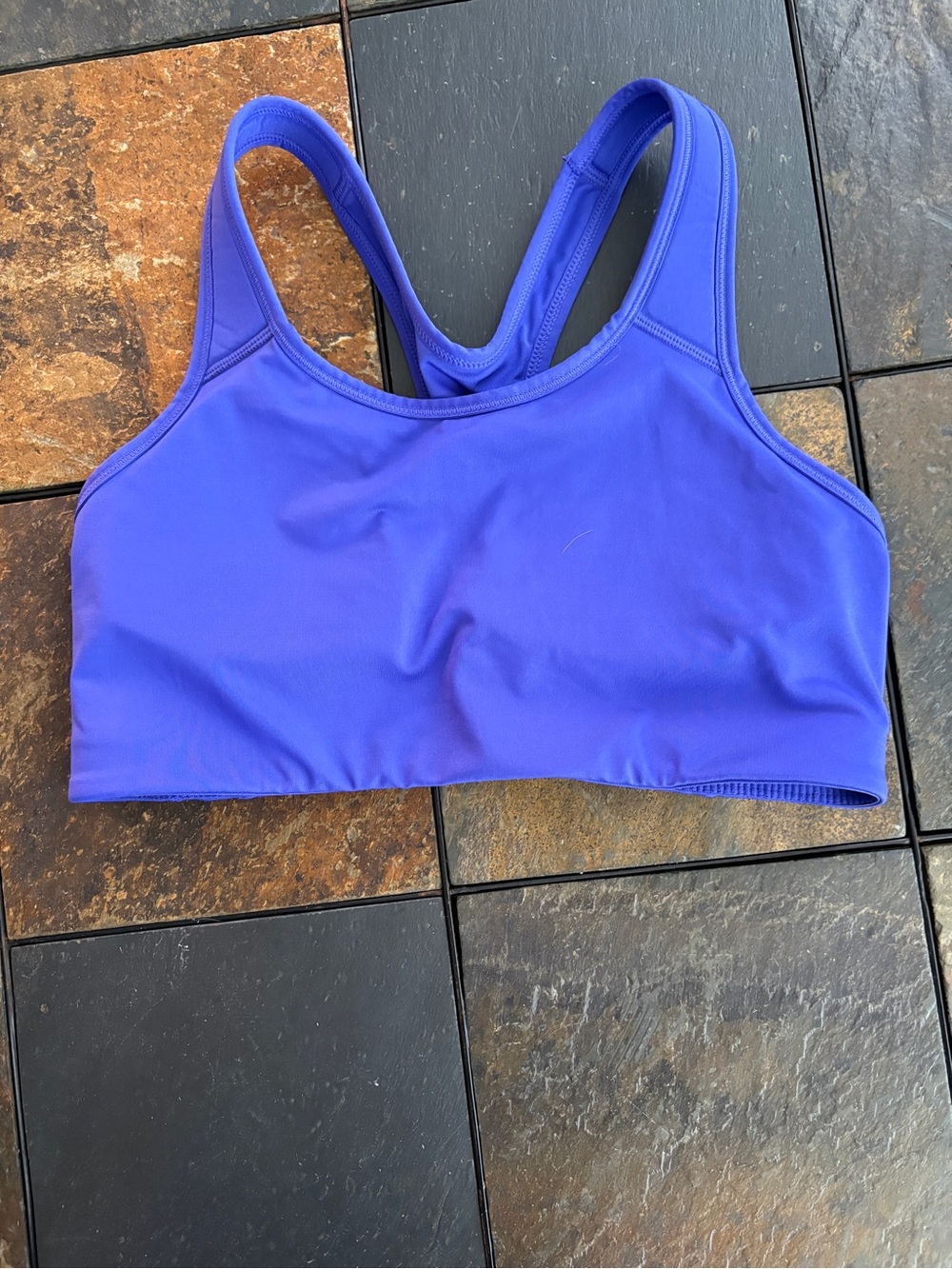 Avia Purple Sports Bra - Racerback